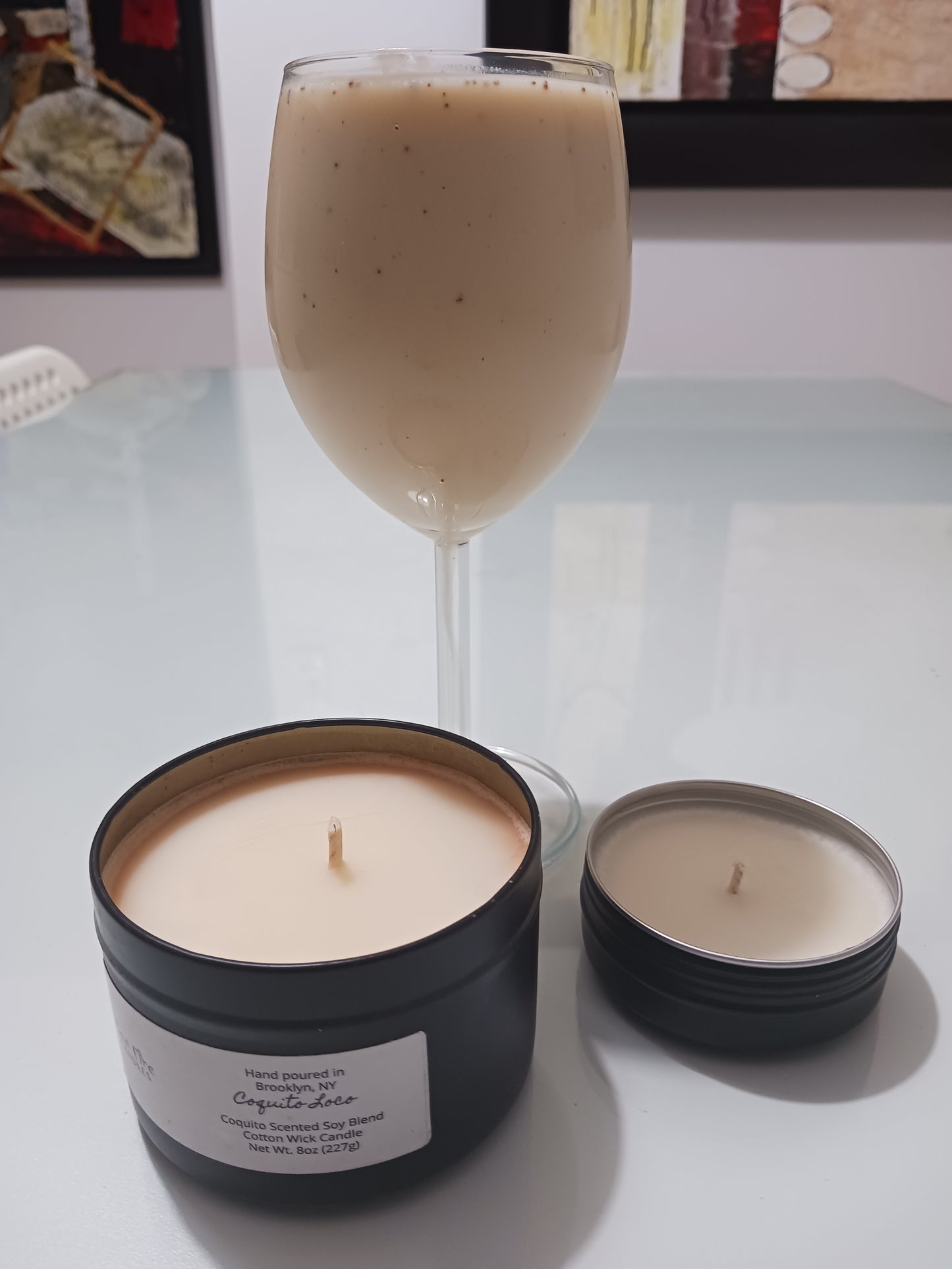 Coquito Loco Candle